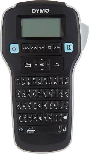 [dymo-lm160-d1-labelmanager-label-maker-with-english-arabic-keyboard-package-included-12mmx3mtr-tape-black-2097037] Dymo Lm160 D1 Labelmanager Label Maker With English & Arabic Keyboard Package Included 12Mmx3Mtr Tape, Black, 2097037