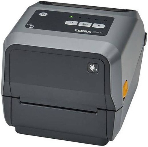 [ZD6A043-30EF00EZ] Zebra ZD621 Barcode Desktop Label Printer, Thermal Transfer Printing, 300dpi Print Resolution, 152 mm/s Printing Speed, 118 mm Label Width, Bluetooth, Ethernet Connectivity, Gray | ZD6A043-30EF00EZ