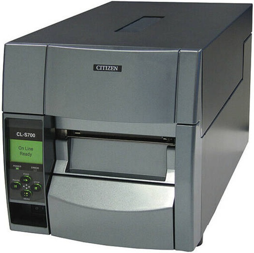 [CL-S700] Citizen America Thermal Barcode & Label Printer, With Adjustable Sensor, RS-232 Serial, 4" Maximum Print Width, 203 DPI Resolution, 10 Inches Per Second Print Speed, USB Interface, Black | CL-S700