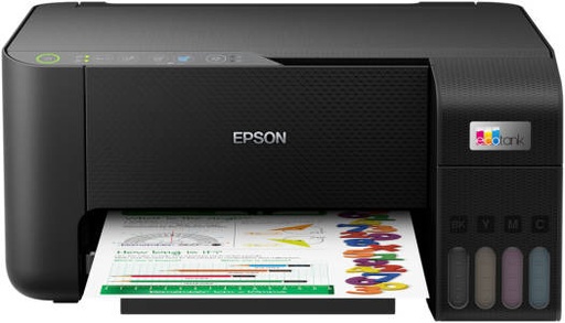 [epson-ecotank-l3250-a4-color-3-in-1-printer-with-wi-fi-direct-5760-x-1440-dpi-resolution-33ppm-print-speed-30-sheets-output-tray-100-sheets-paper-tray-black] EPSON EcoTank L3250 A4 Color 3-in-1 Printer, With Wi-fi Direct, 5760 x 1440 DPI Resolution, 33ppm Print Speed, 30 Sheets Output Tray, 100 Sheets Paper Tray, Black |