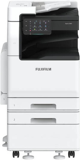 [C3060] Fujifilm Apeos C3060 Multifunction Printer, 30 ppm Print Speed, Up to 1200 x 2400 DPI Resolution, 7" Touch Panel, Duplex ADF 130 Sheets Capacity, 500 Sheets Paper Tray Capacity, White | C3060