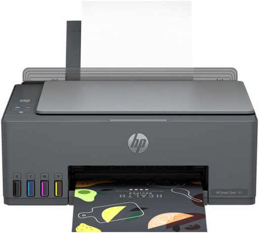 [4A8D4A] HP Smart Tank 581 All-in-One Printer, 33 Segments + 1.2" iCON LCD Display, 12ppm Black & 5ppm Color Print Speed, Up to 1200dpi Resolution, 10cpm Black & 2cpm Color Copy Speed, Black | 4A8D4A