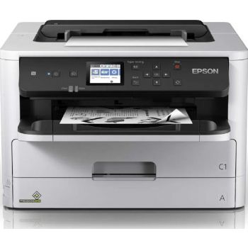 [C11CG08402BY] Epson Workforce Pro WF M5298DW Mono Printer MEA, 1200 x 2400 DPI, 45,000 Pages Per Month, 150 Sheets Tray Capacity | C11CG08402BY