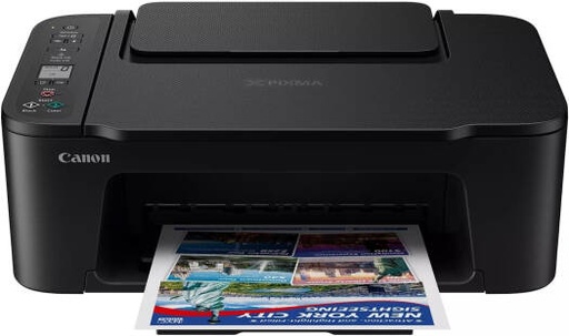 [TS3640] Canon Pixma TS3640 Inkjet Printers, 3.7cm LCD Segment Mono, 4800x1200 DPI, 7.7ipm Mono Print Speed, 4.0ipm Colour Print Speed, 60 Max Sheets, CIS Flatbed Photo & Document Scanner, Black | TS3640