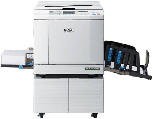 [SF5350 EII] Riso SF5350 II A3 Model Digital Duplicator High-Speed Digital Master-Making/Fully Automatic Printer, 6x Print Speed, Up to 150 ppm Print Speed, 300 dpi x 600 dpi Resolution, White | SF5350 EII