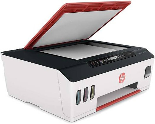 [3YW73A] HP Smart Tank 519 Wireless All-in-One Printer, Print Up To 18000 Black, Hi-Speed USB 2.0, Wi-Fi, Bluetooth LE, Up to 100 Sheets Input Capacity, Print / Scan / Copy, White - Red | 3YW73A