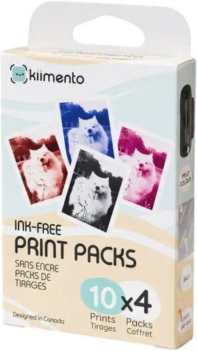 [13169] Kiimento P2 Kids Instant Print Camera, HD Digital Camera, 40 Print Paper Pack Included, Photo and Video Recording, USB Rechargeable, Portable Educational Camera | 13169