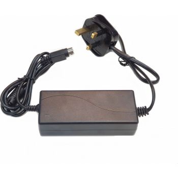 [SRPOSC87621NB] Oscar Receipt Printer Power Adapter 24V 1.5A Round 3 Pin Power Supply Adapter 36 Watt Power Cord UK Plug AC to DC Converter Adapter for POS88C Printer | SRPOSC87621NB