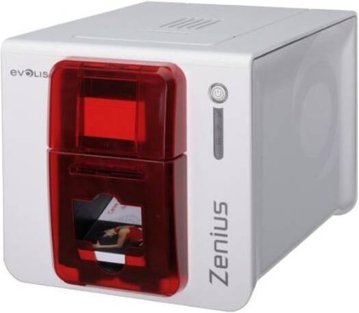 [evolis-zn1u0000rs-zenius-classic-single-sided-300dpi-usb-red-incl-card-feeding-cable-usb-power-supply-power-cable-eu-warranty-2y] Evolis ZN1U0000RS - Zenius Classic, single sided - 300dpi, USB, red - incl. card feeding, cable (USB), power supply, power cable (EU) - Warranty 2Y