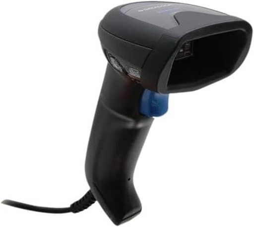 [QW2520-BKK1S] Datalogic QW2520 Wired Barcode Scanner, 1D & 2D Scanning Capabilities, Imager Sensor Type, Omni-directional Scan Pattern, 110k lux Max Ambient Light, Black | QW2520-BKK1S