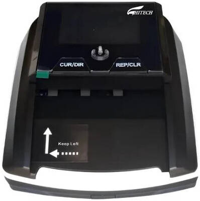 [ARN32] Hitech ARN-32 Counterfeit Money Detector, UV, MG & IR Fake Currency Detection Machine for Accurate Cash Verification, Black | ARN32