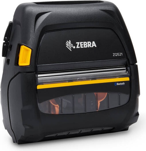[ZQ52-BUE000E-00] Zebra ZQ521 Series Direct Thermal Mobile Printers, 1D & 2D Scanner Capabilities, 203 x 203 DPI Resolution, Built-In Battery, Wired & Wireless Connectivity, Black | ZQ52-BUE000E-00
