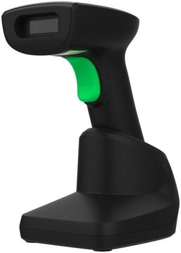 [SS-3012] EverScan 2D Wireless/Bluetooth Barcode Scanner (With charging base & display screen) | SS-3012