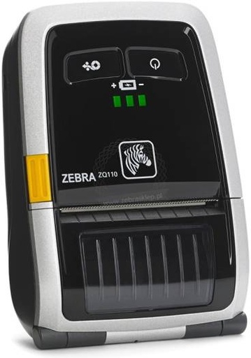 [ZQ1-0UB0E060-00] Zebra ZQ1-0UB0E060-00 Portable Barcode Printer, USB 2.0, Bluetooth 3.0, 3.5IPS Print Speed, IP54 IP Rating, 200DPI Resolution | ZQ1-0UB0E060-00