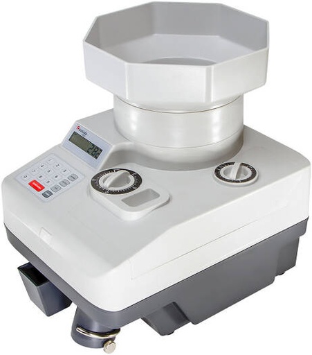 [C550] Cassida C550 Coin Counters & Sorters, 2300 Coins/Minute Counting Speed, 11000 Hopper Capacity, LCD Display Type, 4 Operation Modes (Count, Batch, Add, Off-Sort) | C550
