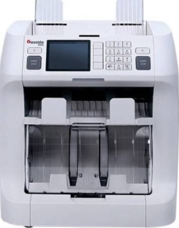 [Zeus-10] Cassida Zeus 2-pocket Sorting Machine, Up to 10 Currencies Incl ED, USD, GBP, EUR, INR, Up to 1,000 Bills Per Minute, 2.8" High Res Display, 3D, Ultraviolet, Magnetic CIS, White | Zeus-10