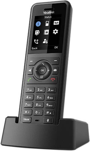 [W57R] Yealink-W57R Yealink Ruggedized DECT Handset, IP67 Waterproof Dustproof Handset, Wireless VoIP Phone, Shock Resistant Business Phone, Long Battery Life, Industrial Office Communication Device | W57R