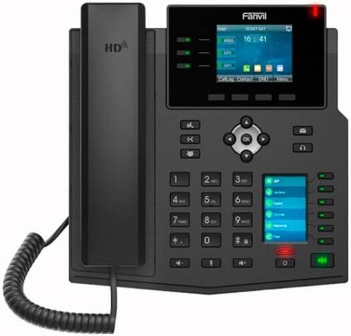 [fanvil-x4u-v2-ip-phones-12-sip-lines-28-240x320-color-display-poe-and-gigabit-ethernet-bluetooth-via-usb-dongle] Fanvil X4U v2 IP Phones 12 SIP Lines 2.8" (240x320) Color Display, PoE and Gigabit Ethernet Bluetooth via USB Dongle