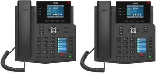 [fanvil-ip-phone-x4u-gigabit-sip-enterprise-desktop-phone-with-dual-color-lcd-display-2-pack] Fanvil IP Phone X4U Gigabit SIP Enterprise Desktop Phone with Dual-Color LCD Display (2-Pack)