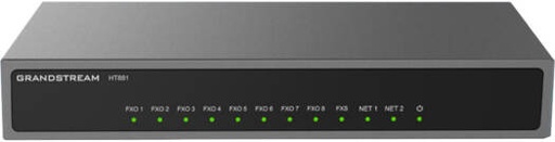 [HT881] Grandstream HT881 Analog FXO Gateway, 3-Way Voice Conferencing Per Port, 8x RJ11 FXO Ports / 1x RJ11 FXS Interfaces, Ideal for Enterprises, Service Providers and Multi-Site Businesses | HT881