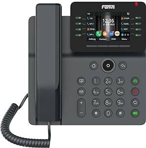 [fanvil-v64-prime-business-phone-12-sip-lines-hd-voice-poe-and-dual-gigabit-ports] Fanvil V64 Prime Business Phone 12 SIP Lines HD Voice PoE and Dual Gigabit Ports
