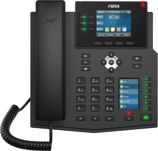 [fanvil-x4u-gigabit-sip-enterprise-desktop-phone-with-dual-color-lcd-display] Fanvil X4U Gigabit SIP Enterprise Desktop Phone with Dual-Color LCD Display