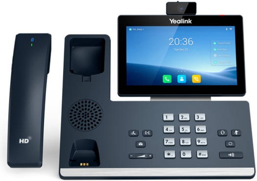 [SIP-T58W Pro] Yealink SIP-T58W Pro with Camera Smart Media Android HD Phone, 16 SIP Accounts, Built-in BT 4.2, 720p30 HD video, 7” Touch Screen Display, Dual-port Gigabit Ethernet, Supports PoE | SIP-T58W Pro