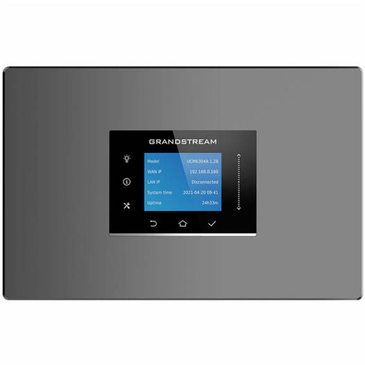 [UCM6304A] Grandstream IP PBX Audio Only User Voice System, Supports Up To 1500 Users and Up To 200 Concurrent Calls, Built-in Instant Messaging, Audio Conferencing, Compatible With GDMS | UCM6304A