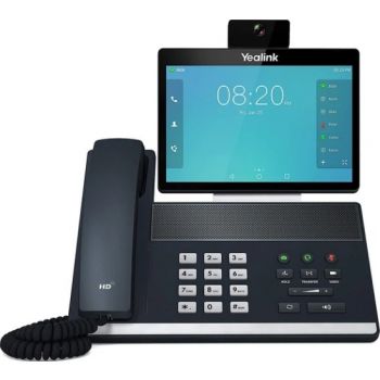 [YEALINK VP59] Yealink VP59 Smart Video IP Phone, 16 VoIP Accounts 8-Inch Adjustable Color Touch Screen. Dual USB 2.0, 802.11ac Wi-Fi, Dual-Port Gigabit Ethernet, 802.3af PoE (SIP-VP59) | YEALINK VP59