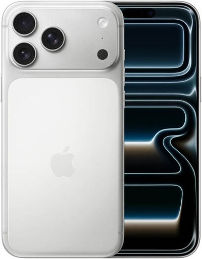 [17-PRO-MAX] Apple iPhone 17 Pro Max Mobile Phone, 6.9" Super Retina XDR Display, A19 Pro Chip, 6 Core CPU, 6 Core GPU, 16 Core Neural Engine, 512GB Storage, 5G/WiFi7, INTL Version, eSIM, Silver | 17-PRO-MAX