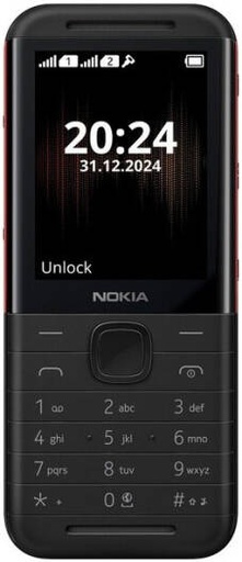 [5310] Nokia 5310 (2024) Dual Sim Mobile Phone, 4G, 2.4" QVGA Display, Unisoc 6531F CPU, 8MB RAM, 16MB Storage, S30+ Operating System, 3.5mm Headphone Type, Black | 5310