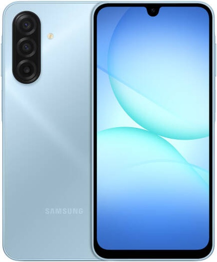 [SM-A175FLBOMEA] SAMSUNG Galaxy A17 4G Mobile Phone, 6.7" FHD+ Super AMOLED Display, Mediatek Helio G99 6nm, 8GB RAM, 256GB ROM, Mali-G57 MC2, UAE Version, 5000mAh, Light Blue | SM-A175FLBOMEA