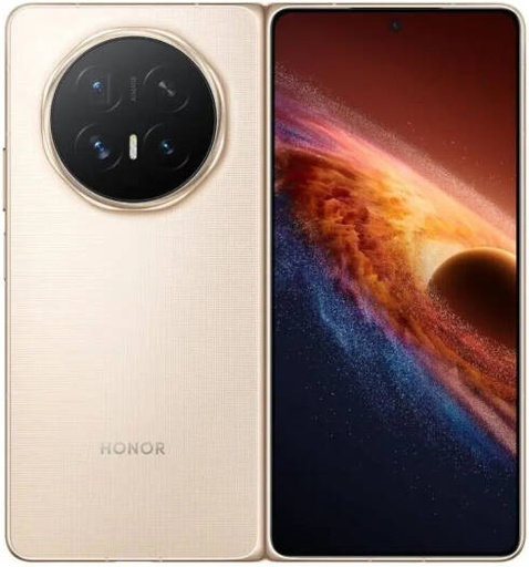 [Magic-V6-GLD] HONOR Magic V6 5G Dual Sim Mobile Phone, 7.95" FHD+ AMOLED Display, 120Hz Refresh Rate, Qualcomm Snapdragon, 16GB RAM, 512GB ROM, Magic OS 10, 6660 mAh Battery, Gold | Magic-V6-GLD