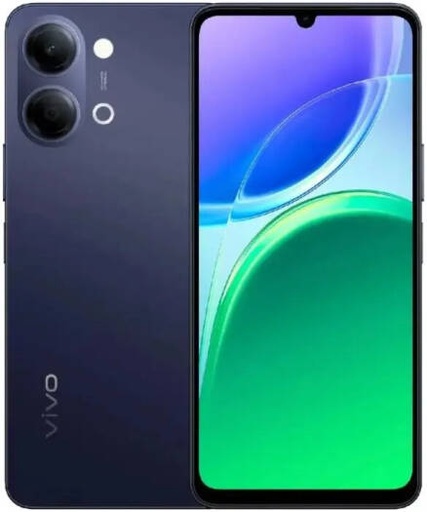 [Y05BK] Vivo Y05 Smartphone, 6.74" 120Hz HD Plus Display, 4 GB + 64 GB, 6500mAh Battery, IP65 Water and Dust Resistance, AI Camera Features, Extended RAM, Dual SIM Mobile Phone, Black | Y05BK