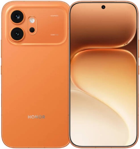 [HONOR600] HONOR 600 5G Mobile Phone, 6.57 Inches AMOLED 120Hz Display, Snapdragon 7 Gen 4 , 8GB RAM, 256GB ROM, 7000mAh Battery, 66W Fast Charging, 50MP AI Camera, Orange | HONOR600