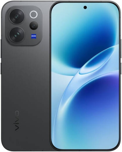 [V70] Vivo V70 5G Smartphone, Snapdragon 7 Gen 4, ZEISS Camera, 12GB RAM, 512GB, 120Hz AMOLED, 90W Fast Charge, Black | V70