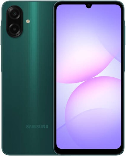 [SM-A075FZGJMEA] Samsung Galaxy A07 4G Mobile Phone, 6.7" HD+ PLS LCD 90Hz Display, Mediatek Helio G99 (6 nm), 4GB RAM, 64GB ROM, Mali-G57 MC2, Dual Sim, Middle East Version, Adapter, Green | SM-A075FZGJMEA