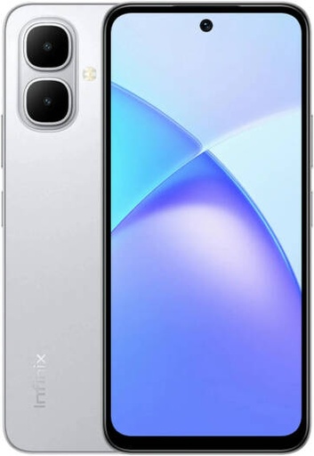 [SMART10] Infinix Smart 10 4G Mobile Phone, 6.67" 120Hz LCD Display, Unisoc T7250 12nm Chipset, 4GB RAM, 128GB ROM, Mali-G57 MP1 GPU, XOS 15.1 Operating System, 5000mAh Battery, Titanium Silver | SMART10
