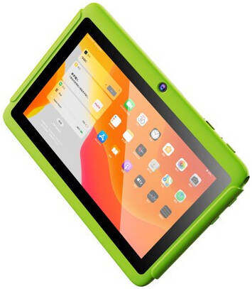 [TAB 4] Oteeto Tab 4 Tablet, 7" 1024x600 IPS LCD Display, Octa Core 1.6GHz Processor, 4GB RAM, 128GB ROM, 2.0MP Front + 5.0MP Rear Camera, Android 13, 3000mAh Battery, Pastel Green | TAB 4