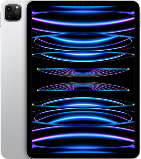 [MNXL3AB/A] Apple iPad Pro (2022), 11" Liquid Retina Display, 1TB Storage, M2 Chip with 8-Core CPU & 10-Core GPU, WiFi Only, Face ID, USB-C / Thunderbolt / USB 4, TRA Version, Silver | MNXL3AB/A