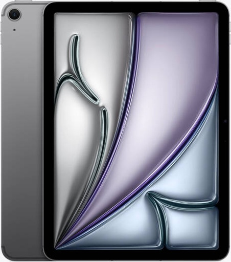 [MCFV4LL/A] Apple iPad Air Tablet, 11" Liquid Retina Display, M3 Chip, 8-Core CPU, 9-Core GPU, 16-Core Neural Engine, 8GB RAM, 128GB Storage, Wi-Fi + 5G, International Version, Space Gray | MCFV4LL/A