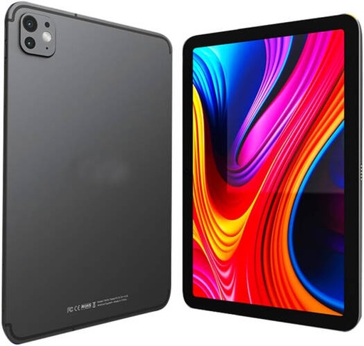 [15-ULTRA] oteeto Tab 15 Ultra Tablet, 10.1" IPS Display, Octa-Core 2.0GHz Processor, 8GB RAM, 512GB Storage, 8MP Front & 13MP Rear Camera, 5G, Android 14, Wi-Fi, 6000mAh Battery, Grey | 15-ULTRA