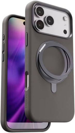 [blupebble-ringflex-magsafe-case-compatible-with-iphone-17-pro-max-360-foldable-rotatable-kickstand-shockproof-slim-protective-cover-camera-screen-protection-anti-fingerprint-gray] Blupebble RingFlex MagSafe Case, Compatible with iPhone 17 Pro Max, 360° Foldable & Rotatable Kickstand, Shockproof Slim Protective Cover, Camera & Screen Protection, Anti-Fingerprint, Gray