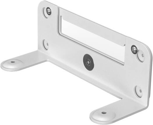 [952-000044] Logitech Wall Mount with Video Bars, VESA Compatible, Cable Management, Rally Bar & Rally Bar Mini Compatible, White | 952-000044