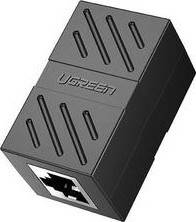 [20390] UGreen NW114 RJ 45 Ethernet Cable Extender Female to Female 1pcs - Black | 20390