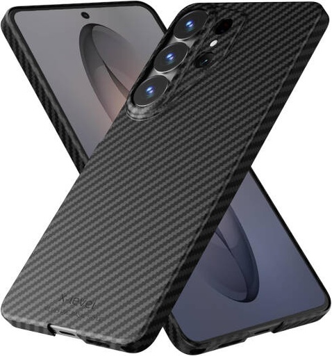 [Galaxy S26 Ultra Case] X-Level Samsung Galaxy S26 Ultra Case with MagSafe, Slim Flexible Carbon Fiber Pattern Magnetic Shockproof Protective Cover, Black | Galaxy S26 Ultra Case