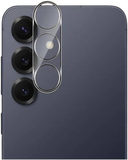 [SAM-S26PL-2D-CLR-CLP] CROWNYX Camera Lens Protector for Samsung Galaxy S26 Plus, 9H Tempered Glass, Anti-Scratch, Anti-Shock, Anti-Oil, HD Clear, Night Shot Friendly, Bubble-Free Pack of 1 | SAM-S26PL-2D-CLR-CLP