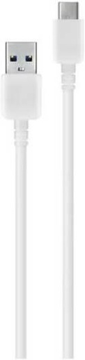 [EP-DN930NWMLUS] Samsung USB C TO USB A Cable, Reversible USB-C Connector, 2A Charging Output, 1 Meter Cord Length, White | EP-DN930NWMLUS