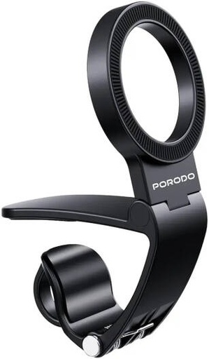[PDHSM33BK] Porodo Dash Mount MagSafe Phone Holder, Strong Magnetic Car Phone Mount for Dashboard, Black | PDHSM33BK