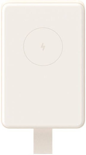 [WPB0620MI] Xiaomi Magnetic Power Bank 6000mAh, USB-C Input, 15W MAX Wireless Output, Strong Magnetic Force, Super-Fast Wireless Charging, Pass-Through Charging, White | WPB0620MI